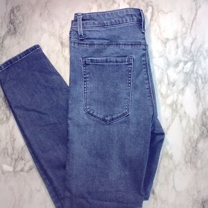 Forever 21 Medium Wash Skinny Jeans